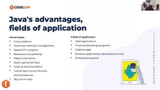 Advantages of Java | CodeGym University Course