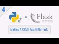 Flask CRUD Application With SQLite| Tutorial 4 | Python Flask