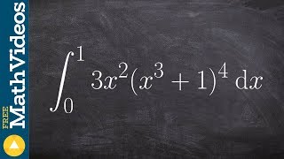 Evaluate the integral using u substitution of a expression to the fourth power