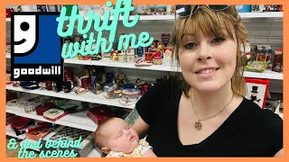 Had My Hands FULL | GOODWILL Thrift With Me \u0026 Behind The Scenes | Ebay Reselling