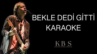 Duman - Bekle Dedi Gitti | (Akustik Gitar Karaoke)