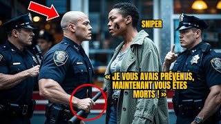 POLICIERS Pourchassent Une Femme NOIRE Sans Abri, Ignorant Qu’Elle Est La SNIPER La Plus Mortelle.