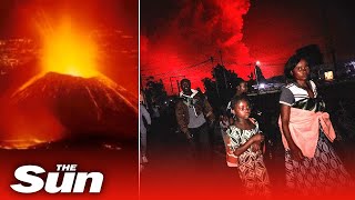 Victims of Congo volcano eruption ask why they weren't given more warning?