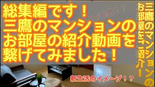 【総集編】三鷹マンションのご案内！今までの動画をつなげてみました！