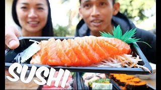 SUSHI Mukbang *Lets Eat (กินซูชิกันค่ะ...พูดไทย) *English SUB | SAS-ASMR