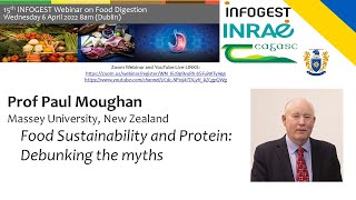 Food Sustainability and Protein: 15th International INFOGEST Webinar on Food Digestion: