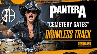 Pantera - Cemetery Gates (Drumless) NO DRUMS - High Quality