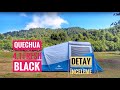 Decathlon Arpenaz 4.1 Fresh Black Tent Review Setup Family Tent Keremali Plateau Camping 4 people