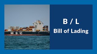 EPISODIO 073: el Bill of Lading - B/L