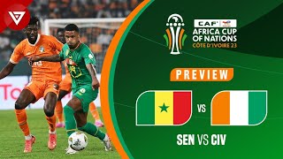 🔴 SENEGAL vs COTE d'IVOIRE - Africa Cup of Nations 2023 Round of 16 Preview✅️ Highlights❎️
