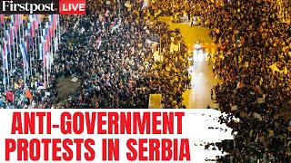 Serbia Protests LIVE: Thousands Rally Against Serbian Government in Student-led Protests | N18G