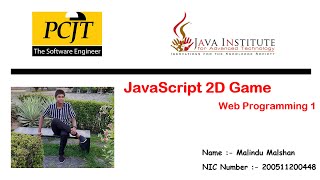 JavaScript 2d Game Development | Java Institute for Advanced Technology