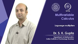 Lecture 16: Lagrange multipliers