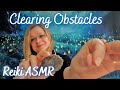 Reiki to clear obstacles. Asmr black kyanite crystal healing