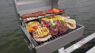 Camco Kuuma Mountable Boat 216 Elite Gas Grill