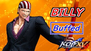 【1.62】Billy KOF XV Combo ➤ ビリー KOF15 コンボ集