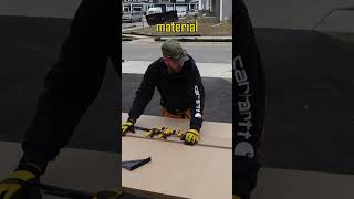 Accurately Cut MDF with a Circular Saw | #shorts