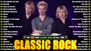 The Police, Guns n Roses, Aerosmith, Queen, The Beatles... 🤘 The Most Popular Classic Rock 80s 90s