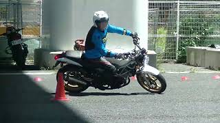 第７５０回　へなちょこライダー走行会　クニさん　８の字ＧＰ　35 477