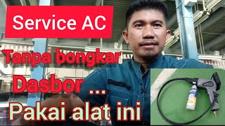 Service AC tanpa membongkar dasbor