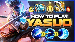 HOW TO PLAY YASUO SEASON 14 | NEW Build & Runes | Season 14 Yasuo guide | League of Legends