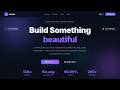 Responsive Animated Hero Section with Dark Light Theme | Free Source Code