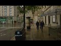 OTTAWA RAINY DAY - Downtown in Fall - 4K Parks & City Walking Tour -  Ambient Rain & City Sounds