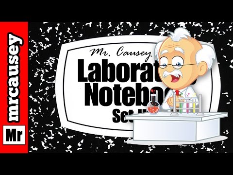 Lab Notebook Set Up | How to Lab Notebook Set Up | How to