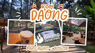 KOPI DAONG BOGOR TERKINI !! | SENSASI NGOPI DI TENGAH HUTAN PINUS | MASUKNYA FREE