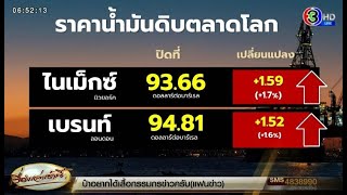 น้ำมันโลกขยับขึ้นอีก เหตุไม่เชื่อรัสเซียถอนทหาร - สหพันธ์ขนส่งฯ ชี้ลดภาษีดีเซล 3 เดือน ไม่ตรงเป้า