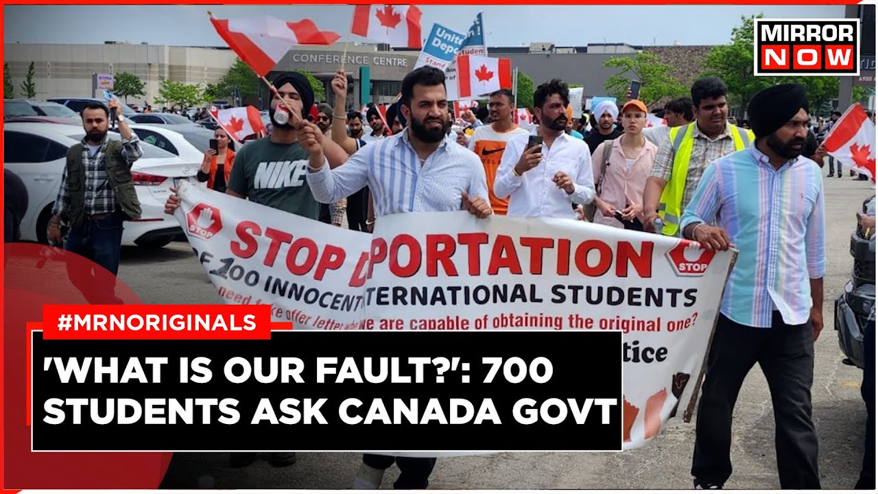 Canada Deportation | 700 Indian Students Risk Deportation, Stage ...