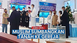 Viral Kisah Kakek Muslim di Minahasa Sumbangkan Tanah ke Gereja