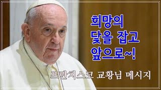 [프란치스코 교황님 메시지] 희망의 닻을 잡고 앞으로