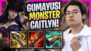 GUMAYUSI IS A MONSTER WITH CAITLYN! - T1 Gumayusi Plays Caitlyn ADC vs Ashe! | Season 2025