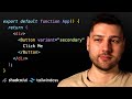 Build a Reusable Component in React (Shadcn/ui, Tailwind)