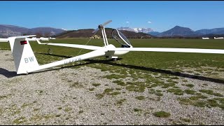 Southern Alpes tour with Antares 20E glider