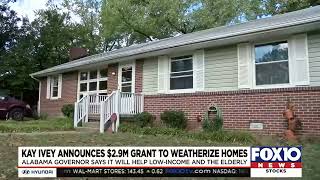 $2 9 million in grants awarded to help qualifying Alabamians weatherize homes