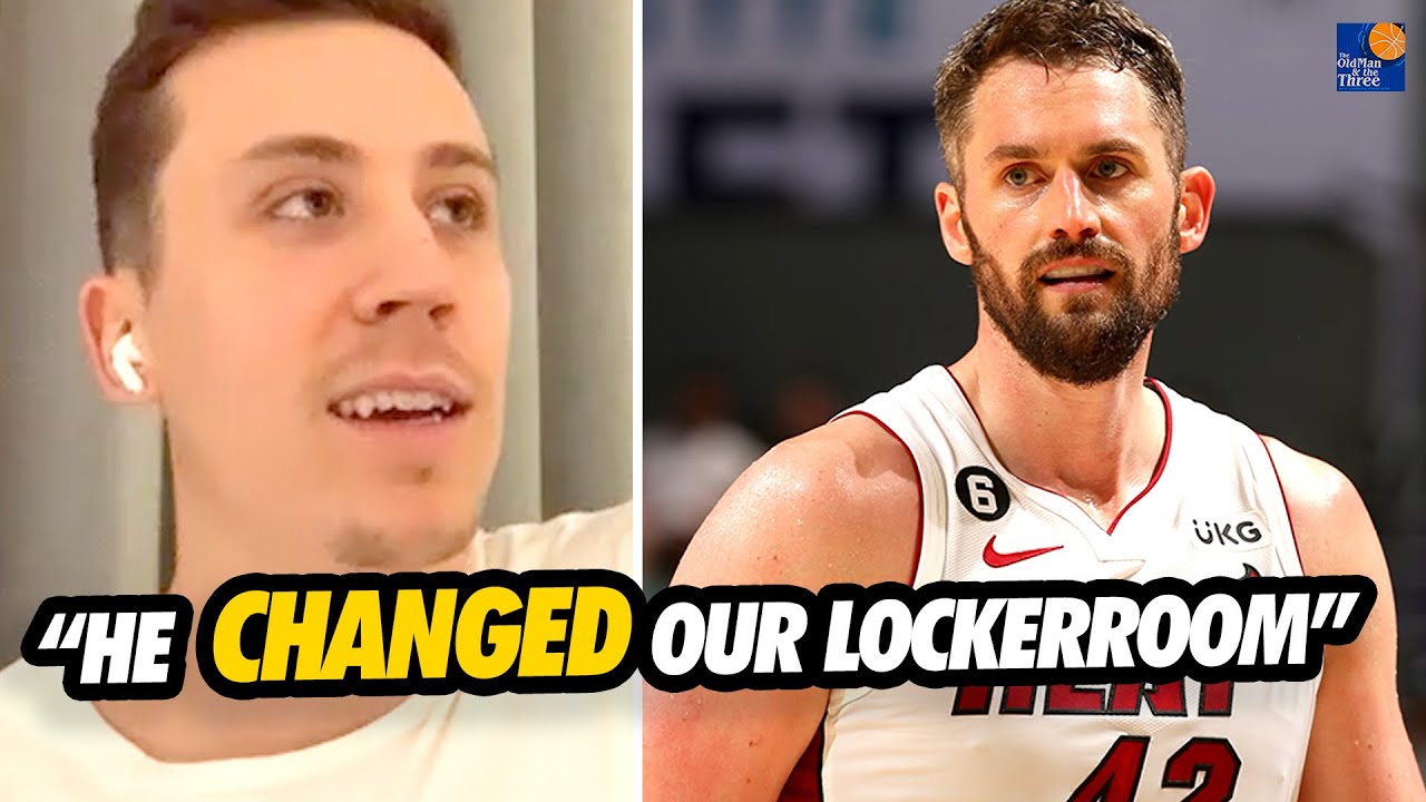 Duncan Robinson Says Kevin Love Is A HUGE Reason The Heat Turned Around ...