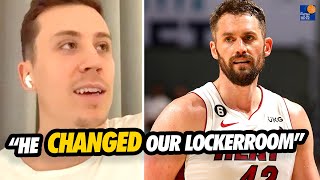 Duncan Robinson Says Kevin Love Is A HUGE Reason The Heat Turned Around Their Season