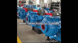 Tobee® 6x4 E-AH heavy duty centrifugal slurry pumps