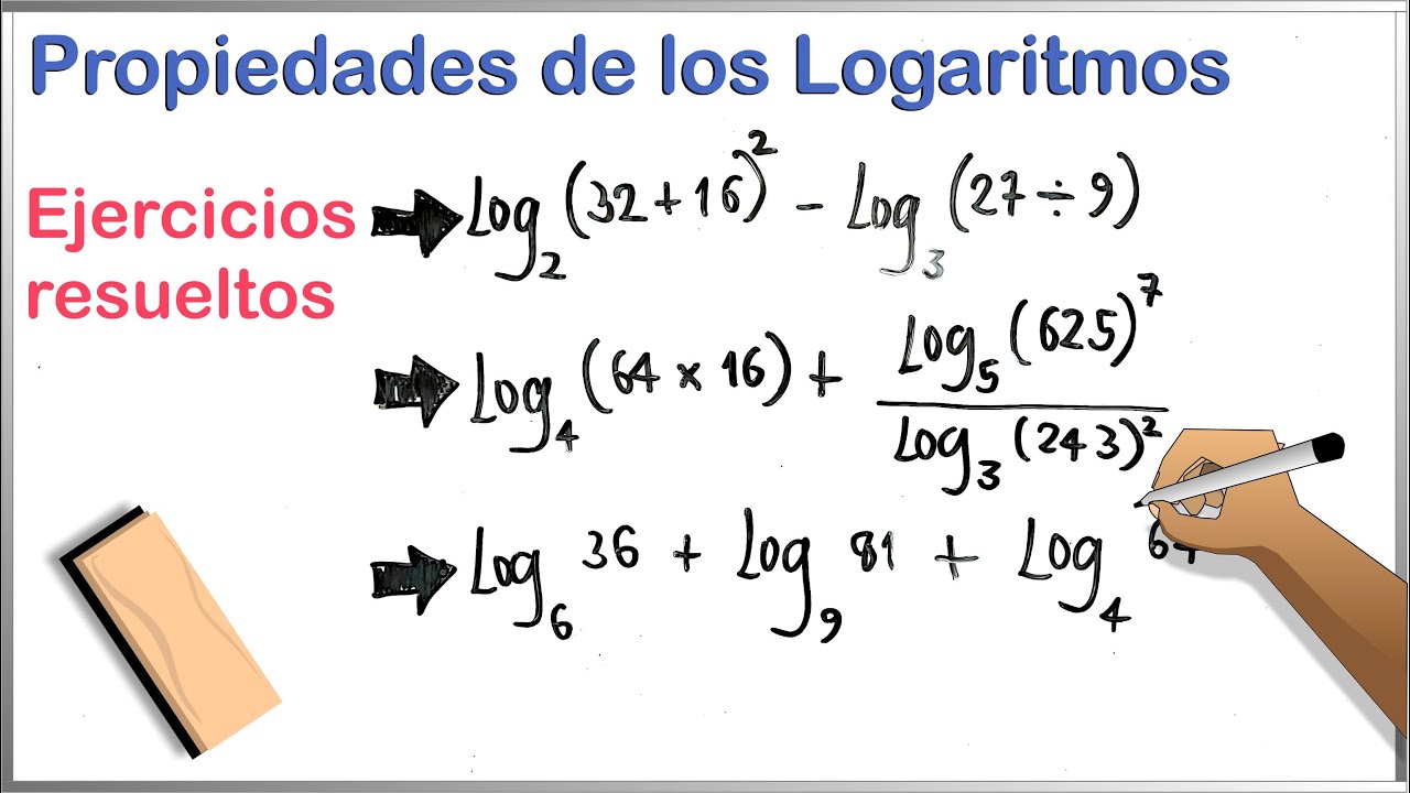 Cuáles Son Las Propiedades De Los Logaritmos - Solución De Ejercicios ...