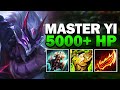 THE RETURN OF SUPER TANK MASTER YI JUNGLE! (5000+ HEALTH WITH NEW RAGEBLADE)