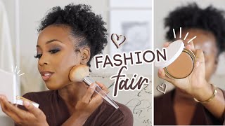 FASHION FAIR IS BACK, GIRL! | *GRWM* TRYING FASHION FAIR FOR THE FIRST TIME! | Andrea Renee