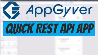 AppGyver Making A Simple ToDo App with REST JSON API | AppGyver  Tutorial for Beginners