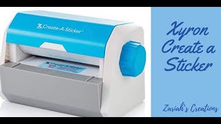 Sticker maker | Xyron Unboxing | Review