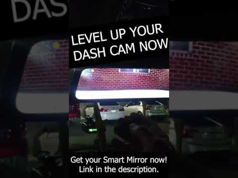 Car Smart Mirror – upgrade your dashcam now – safe and stylish driving #Shorts