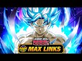 TOP 5 TUR??? LEVEL 10 LINKS 100% UNIVERSE TREE BLUE GOKU! (DBZ: Dokkan Battle)