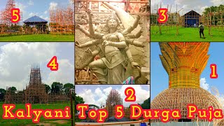 Top 5 Kalyani Durga Puja | কল্যাণী সেরা পাঁচটি পুজা | Top 5 Durga Puja Kalyani | Durga Puja 2023 |