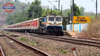 Vilavade Railway Station 10111 Konkan Kanya Express TNA MAO