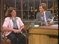 gilda radner on letterman october 3 1983